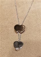 Necklace Golay Woman Dedica  Amami in Gold Diamante 0.01 Ct GD712DRB - GD712DRB